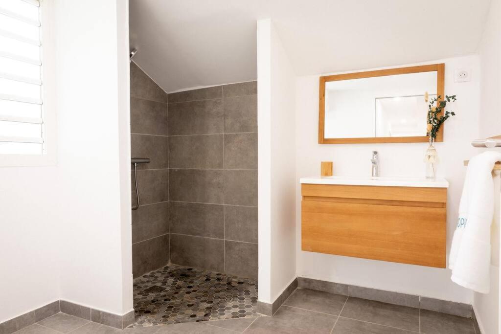 Ti Chill, Appartement 3 Pieces Neuf Front De Mer 레 장세-다르레 외부 사진
